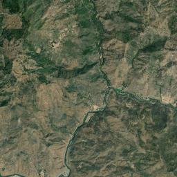 Klamath River California map(satellite map)