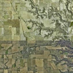 Woodward Satellite Map