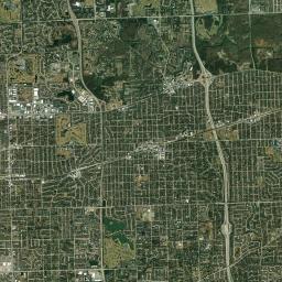 Oak Brook Satellite Map
