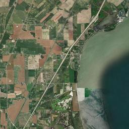 Luna Pier Satellite Map