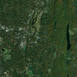 Old Avon Village Connecticut Satellite Map