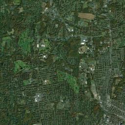 West Hill Connecticut Satellite Map