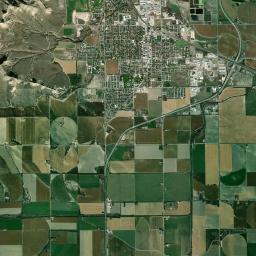 Gering Satellite Map