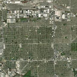 Burbank Satellite Map