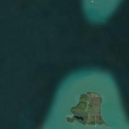 Isle Saint George Ohio Satellite Map