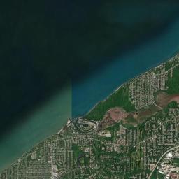 Salida Beach Ohio Satellite Map