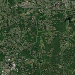 Oxford Village Connecticut Satellite Map