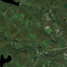 South Coventry Connecticut Satellite Map