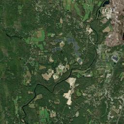 Wauregan Station Connecticut Satellite Map