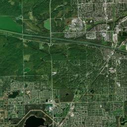 Palos Hills Satellite Map