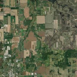 LaGrange County Satellite Map