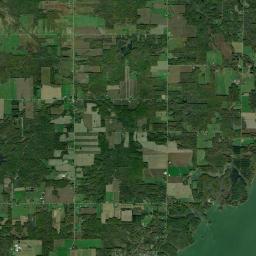 Richmond Center Ohio Satellite Map