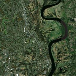 Taylor Town Connecticut Satellite Map