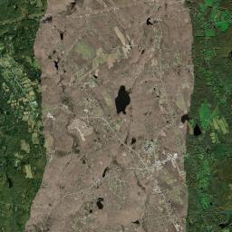 Hebron Connecticut Satellite Map