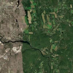 Scotland Connecticut Satellite Map