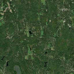 Hanover Connecticut Satellite Map