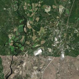 Plainfield Connecticut Satellite Map