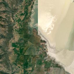 Lake City California map(satellite map)