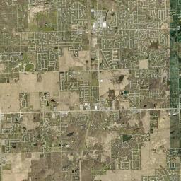 Homer Glen Satellite Map