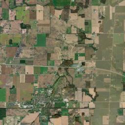 West Unity Ohio Satellite Map