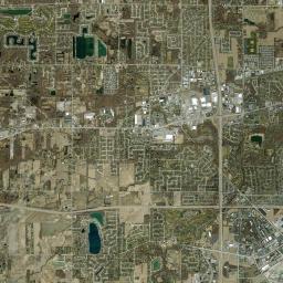 Sandburr Corners Ohio Satellite Map