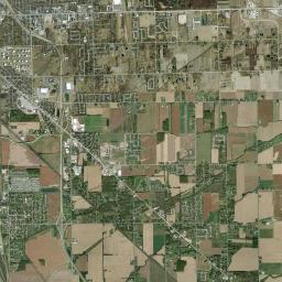 Woodville Gardens Ohio Satellite Map