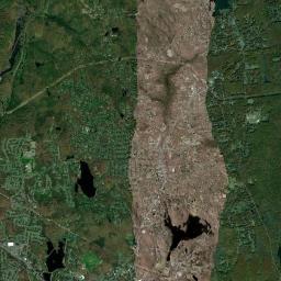 Woodtick Connecticut Satellite Map