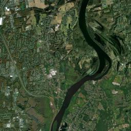 Cromwell Hills Connecticut Satellite Map