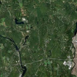Versailles Connecticut Satellite Map
