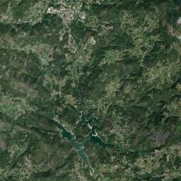 Vieira do Minho Satellite Map