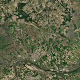 Kyprínos Satellite Map