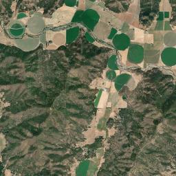 Oro Fino California map(satellite map)