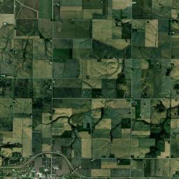 Blue Grass Satellite Map