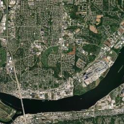 Bettendorf Satellite Map