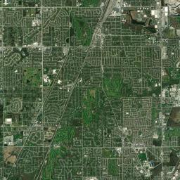 Flossmoor Satellite Map