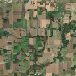 Tiffin Meadows Ohio Satellite Map