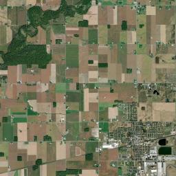 Burlington Ohio Satellite Map