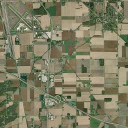 Woodland Forest Ohio Satellite Map