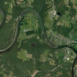 Wyoming County Satellite Map
