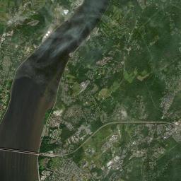 Roseton New York Satellite Map