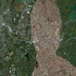 East Mountain Connecticut Satellite Map