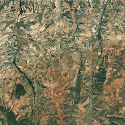 Honrubia de la Cuesta Satellite Map