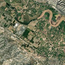 Fuentes de Ebro Satellite Map