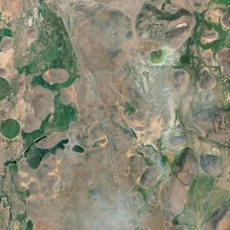 Gazelle California map(satellite map)
