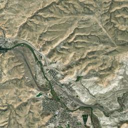 Green River Satellite Map
