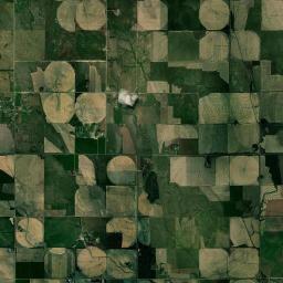 Greeley County Satellite Map