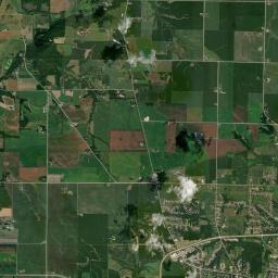 Muscatine County Satellite Map