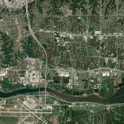 U.S. 6 & Interstate 74 & Interstate 280 Moline IL Satellite Map