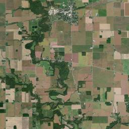 Wilna Ohio Satellite Map