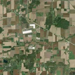Luckey Ohio Satellite Map